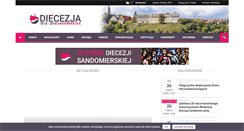 Desktop Screenshot of diecezjasandomierska.pl